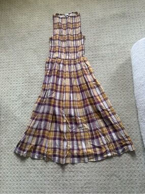 NWT Madewell plaid dress